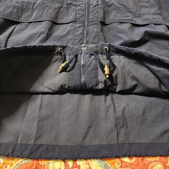 Vintage Members Only Blue Pull Over Nylon Jacket Size Medium - Picture 9 of 13